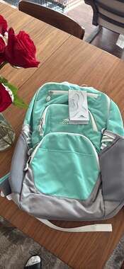 High Sierra Teal Backpack with Suspension Strap System